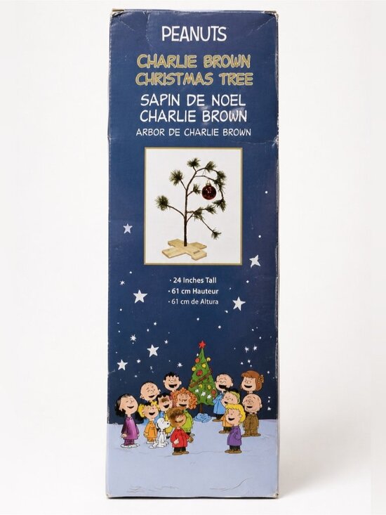 Peanuts Other - Peanuts Charlie Brown Christmas Tree 24” Tabletop Decoration Display NEW